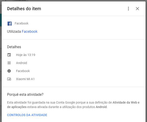 dados pessoais